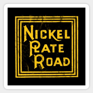 Nickel Plate Road Yellow Magnet